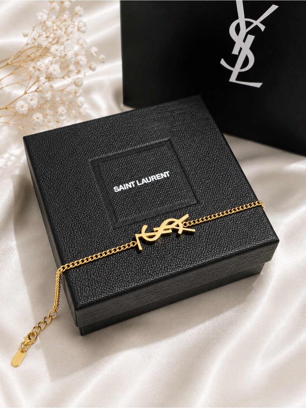 YSL chain bracelet